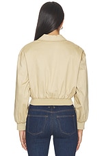The Twill Cropped Bomber - thumbnail 7