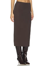 Matte Jersey Midi Pencil Skirt - thumbnail 6