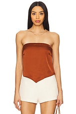 Satin Handkerchief Top