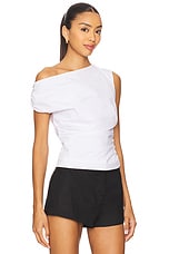 Poplin Off Shoulder Top - thumbnail 6