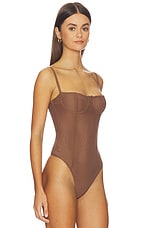 Mesh Bustier Bodysuit Top - thumbnail 8