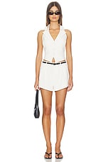 Luxe Suiting Halter Vest - thumbnail 9