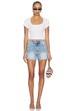 The Pointelle Square Neck Top - thumbnail 10