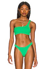 Product image of Good American Always Fits One Shoulder Bikini Bottom. Click to view full details