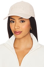 Washed Cotton Canvas Embroidered Cap