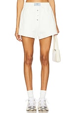x REVOLVE Linen Elasticated Shorts