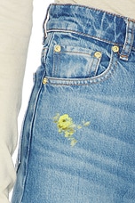 Printed Flower Denim Lari Jeans - thumbnail 9