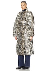 Laminated Canvas Trenchcoat - thumbnail 6