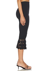 Fine Cotton Rib Crochet Pant - thumbnail 6
