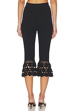 Fine Cotton Rib Crochet Pant - thumbnail 7