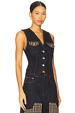 Neppy Denim Vest - thumbnail 5