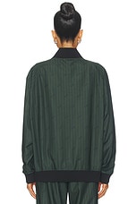 Triacetate Pinstripe Track Jacket - thumbnail 7