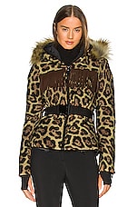 Goldbergh Western Faux Fur Jacket in Jaguar | REVOLVE