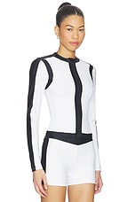 Splash Long Sleeve Zip Rashguard - thumbnail 6