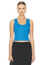 Cotton Rib Crop Tank