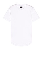 Goodlife Triblend Scallop Crew in White | REVOLVE