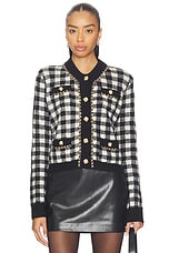 Selma Houndstooth Cardigan - thumbnail 4