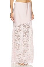 Perrine Lace Combo Satin Skirt - thumbnail 5
