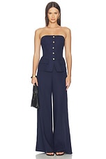 Quinn Linen Bustier - thumbnail 6