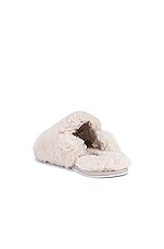 Generation Love Lois Vegan Fur Slippers in Stone | REVOLVE