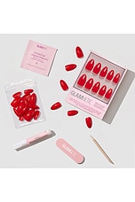 Fiery Red Press-On Nails - thumbnail 8