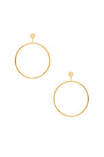 Product image of gorjana Autumn Circle Drop Hoop Earring. Click to view full details