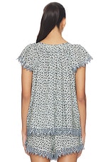 The Flutter Sleeve Eyelet Top - thumbnail 6
