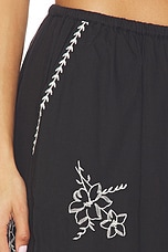The Weekend Pant With Hanky Embroidery - thumbnail 9