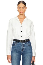 The Pleated Tux Top