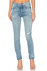 GRLFRND x REVOLVE Karolina High-Rise Skinny Jean in Midnight Cowboy