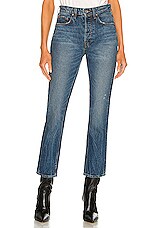 Product image of GRLFRND Karolina High Rise Straight Crop. Click to view full details