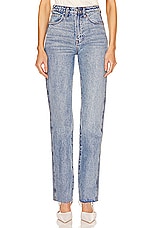 Sara Super High Rise Straight Jeans