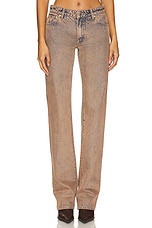 Isabel Low Rise Straight Jeans - thumbnail 4