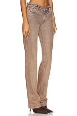 Isabel Low Rise Straight Jeans - thumbnail 5