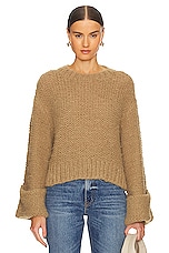 Open Stitch Knit Sweater