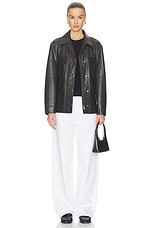 Dara Leather Jacket - thumbnail 8
