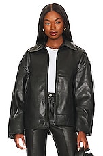 Product image of GRLFRND Alek Leather Jacket. Click to view full details