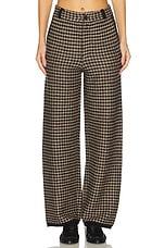 Houndstooth Tailored Trouser - thumbnail 4