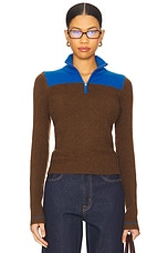 Alpine Half Zip Sweater - thumbnail 4