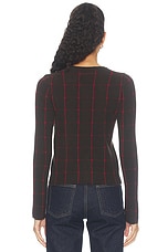 Jane Checker Cardigan - thumbnail 6