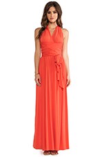 Robe Crayon Halston Heritage Couleur Corail - Longueur Genou, Taille Inconnue, Occasion TB