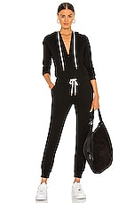 Monroe Hooded Sweater Jumpsuit