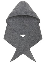 Cable Hooded Scarf - thumbnail 5