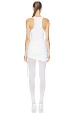 Twist Drape Tank Dress - thumbnail 7