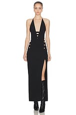 Deep-v Brace Dress - thumbnail 4