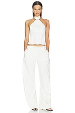 Halo Pleat Halter Top - thumbnail 7
