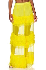 Product image of Hansen + Gretel Harriet Ruffle Maxi Skirt. Click to view full details