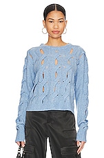 Product image of Helmut Lang Iha Crop Sweater. Click to view full details