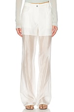 Sheer Bootcut Pant - thumbnail 4