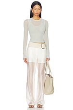 Sheer Bootcut Pant - thumbnail 8
